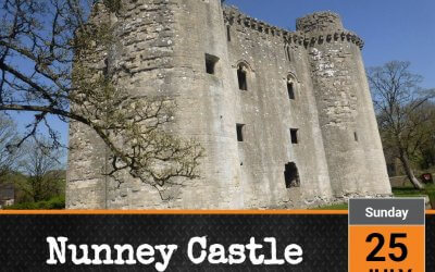 Nunney Castle 25th July with Alywn