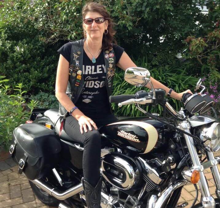 Ladies of Harley Thank Fiona Gilbert our past LOH Officer